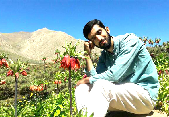 عکسی زیبا از شهید محسن حججی