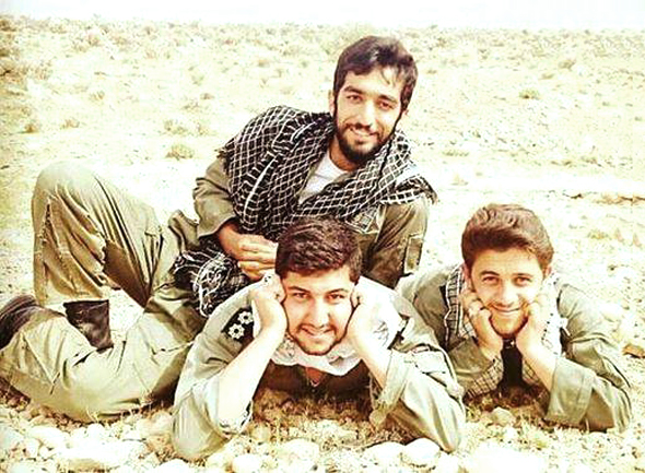 عکسی جالب از شهید محسن حججی