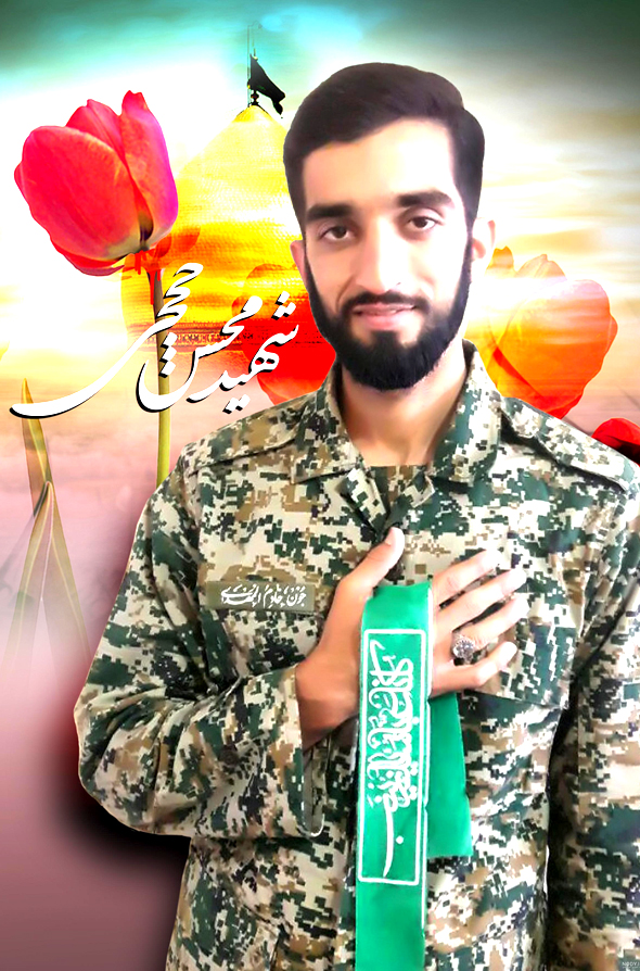 تصویر جالب از شهید محسن حججی